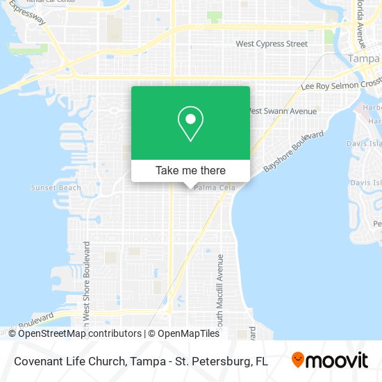 Covenant Life Church map