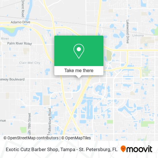 Exotic Cutz Barber Shop map