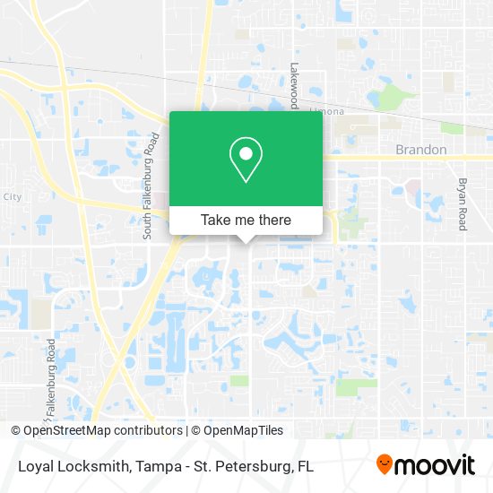 Loyal Locksmith map