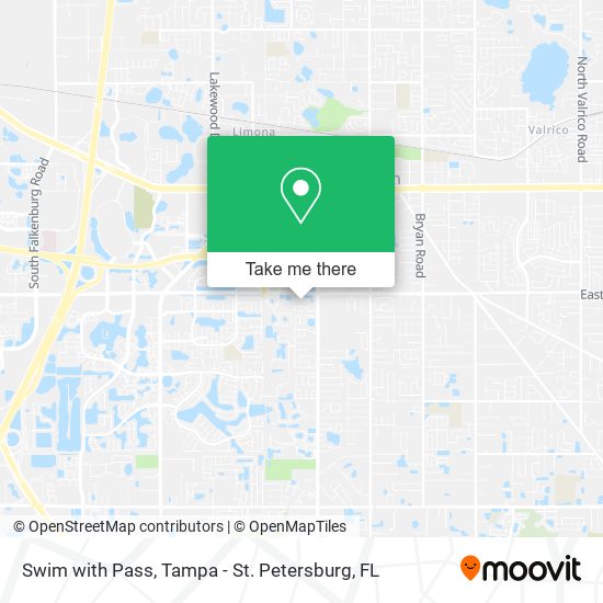 Swim with Pass map