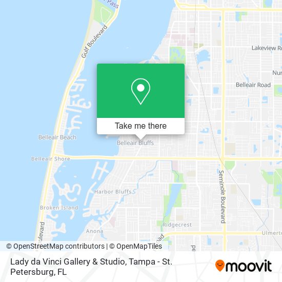 Lady da Vinci Gallery & Studio map