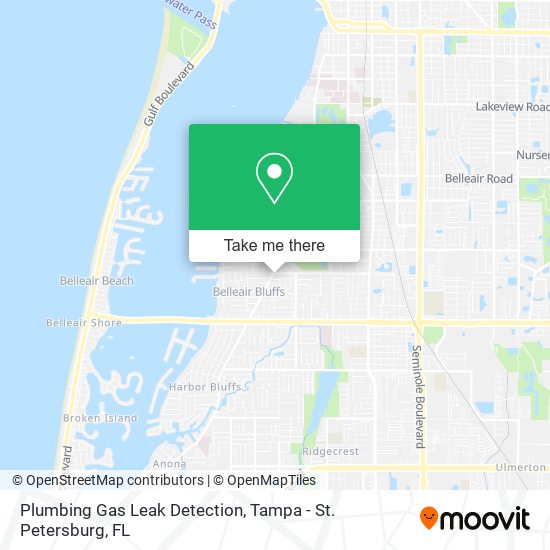 Plumbing Gas Leak Detection map