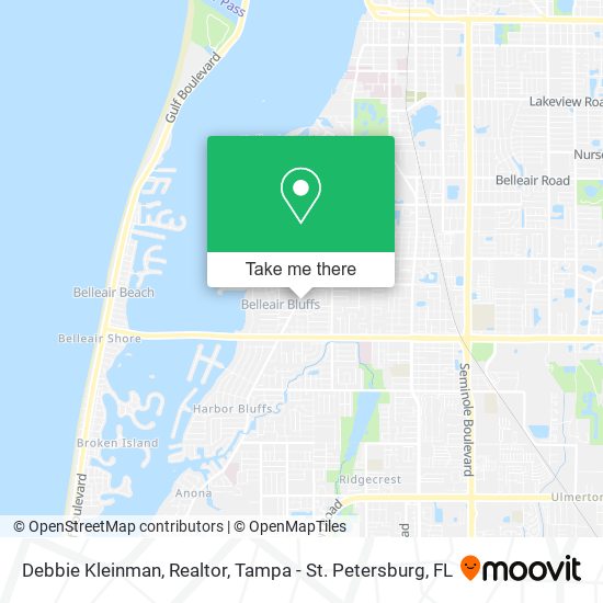 Debbie Kleinman, Realtor map