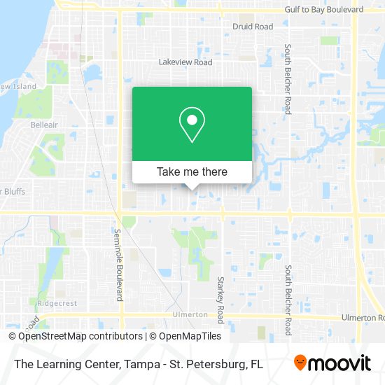 The Learning Center map