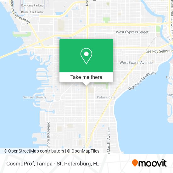 CosmoProf map