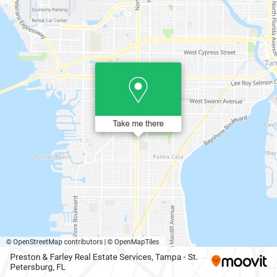 Mapa de Preston & Farley Real Estate Services