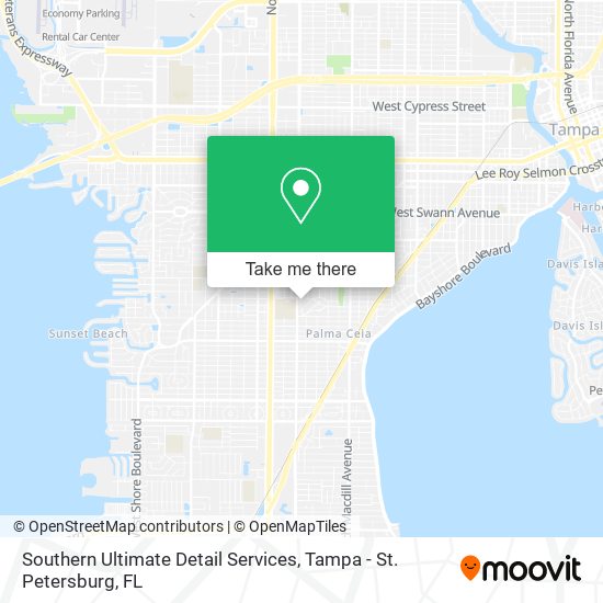 Mapa de Southern Ultimate Detail Services