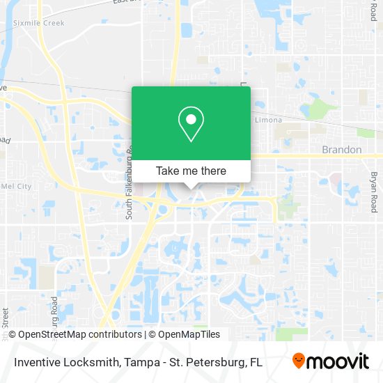 Inventive Locksmith map