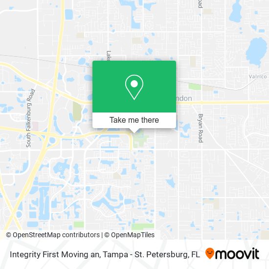 Integrity First Moving an map