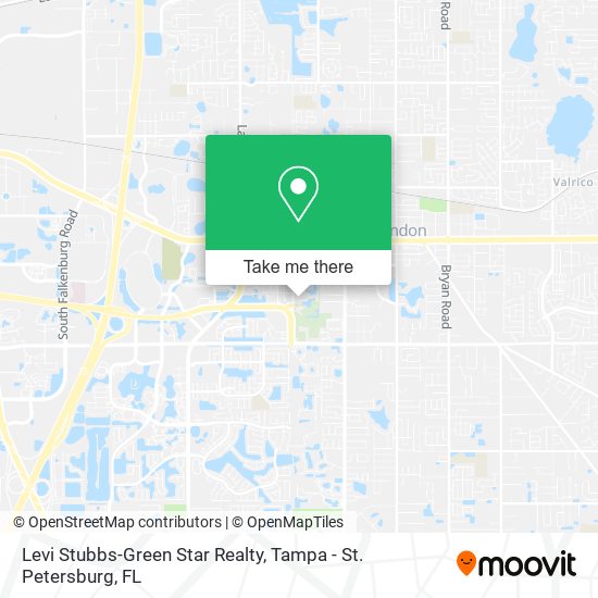Mapa de Levi Stubbs-Green Star Realty