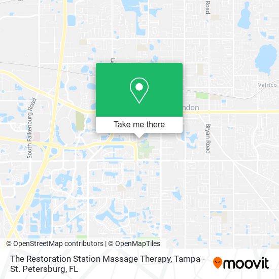Mapa de The Restoration Station Massage Therapy