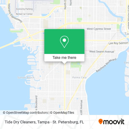 Mapa de Tide Dry Cleaners