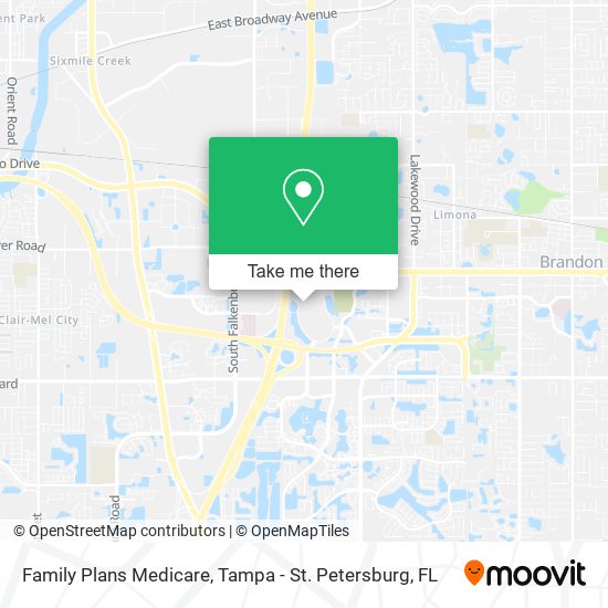 Mapa de Family Plans Medicare