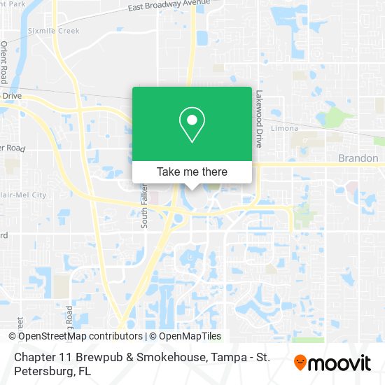 Chapter 11 Brewpub & Smokehouse map
