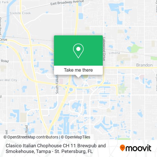 Clasico Italian Chophouse CH 11 Brewpub and Smokehouse map
