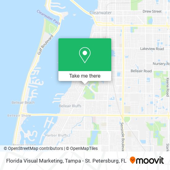 Florida Visual Marketing map