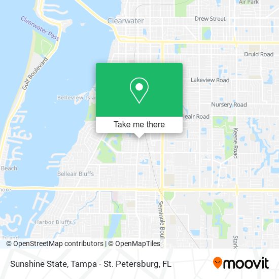 Sunshine State map