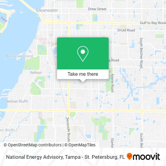 Mapa de National Energy Advisory