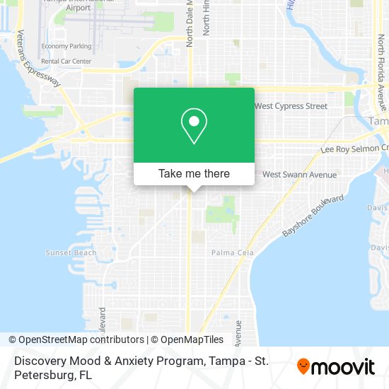 Mapa de Discovery Mood & Anxiety Program