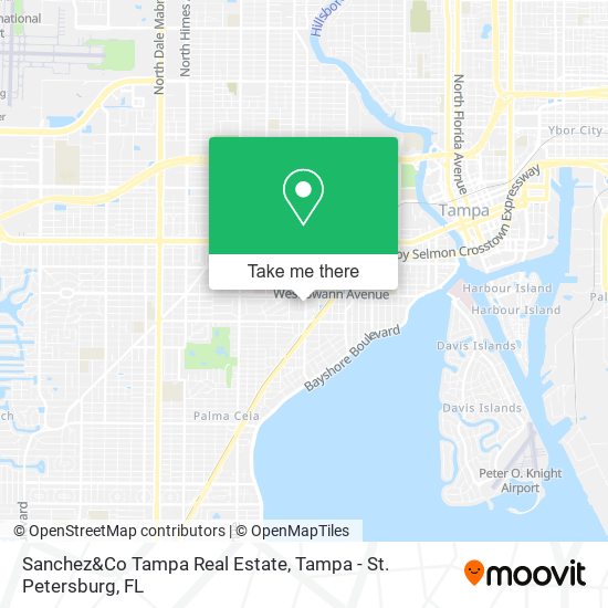 Sanchez&Co Tampa Real Estate map