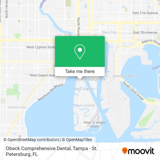 Mapa de Obeck Comprehensive Dental