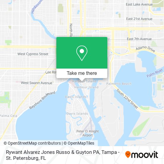 Rywant Alvarez Jones Russo & Guyton PA map