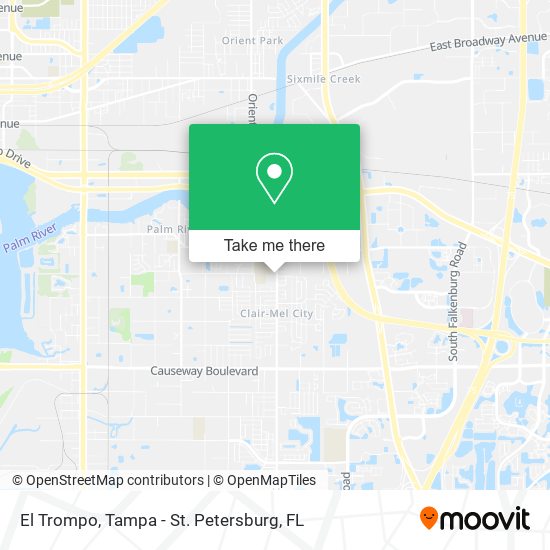 El Trompo map