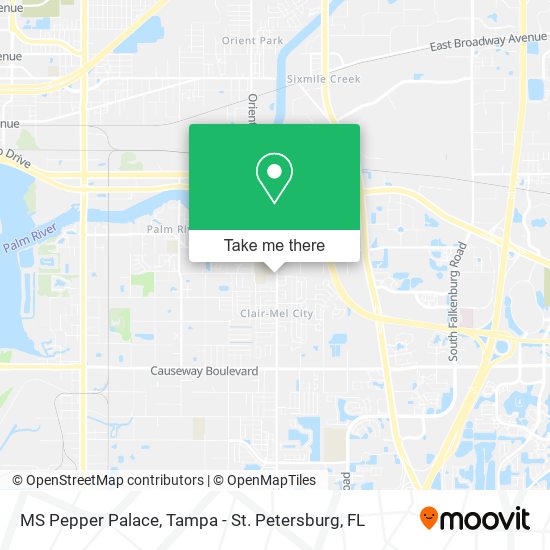 MS Pepper Palace map