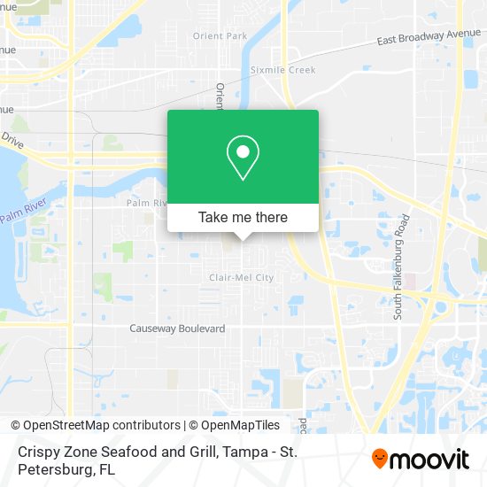 Crispy Zone Seafood and Grill map