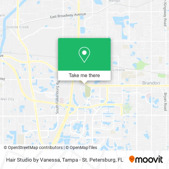 Mapa de Hair Studio by Vanessa