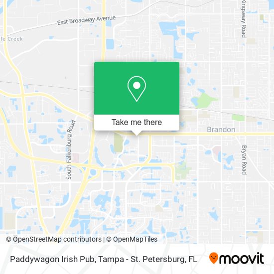 Paddywagon Irish Pub map