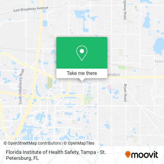Florida Institute of Health Safety map