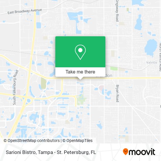 Sarioni Bistro map