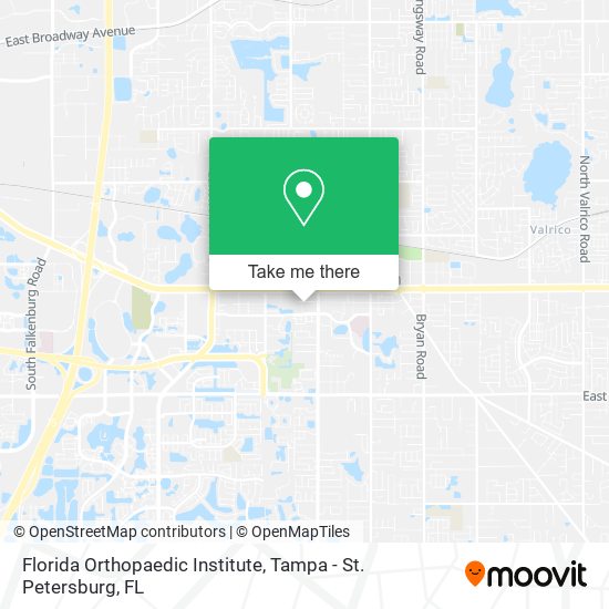 Florida Orthopaedic Institute map