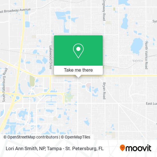 Lori Ann Smith, NP map