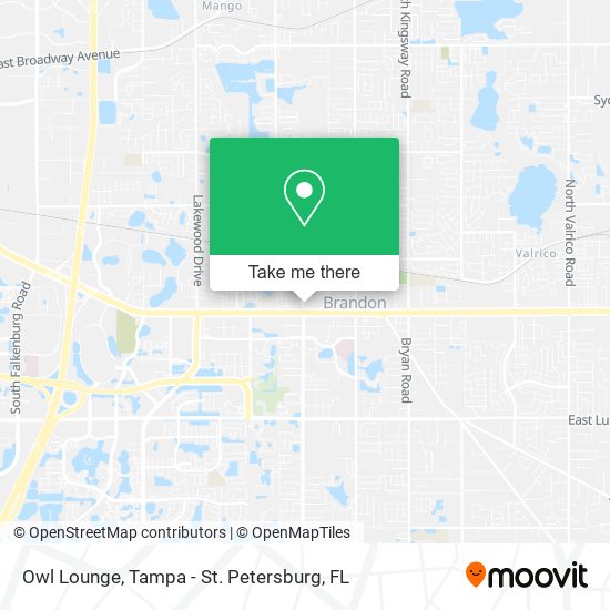 Owl Lounge map