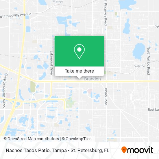 Nachos Tacos Patio map