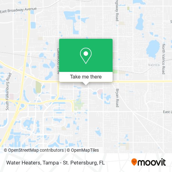 Water Heaters map