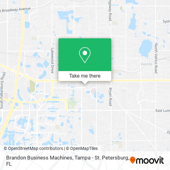 Mapa de Brandon Business Machines
