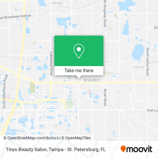 Mapa de Tinys Beauty Salon