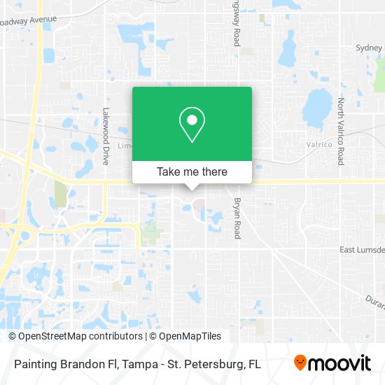 Mapa de Painting Brandon Fl