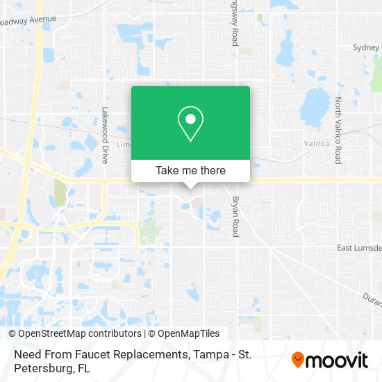 Mapa de Need From Faucet Replacements