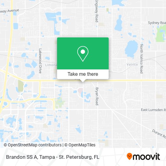 Brandon SS A map