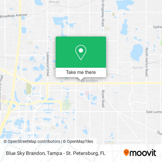 Blue Sky Brandon map