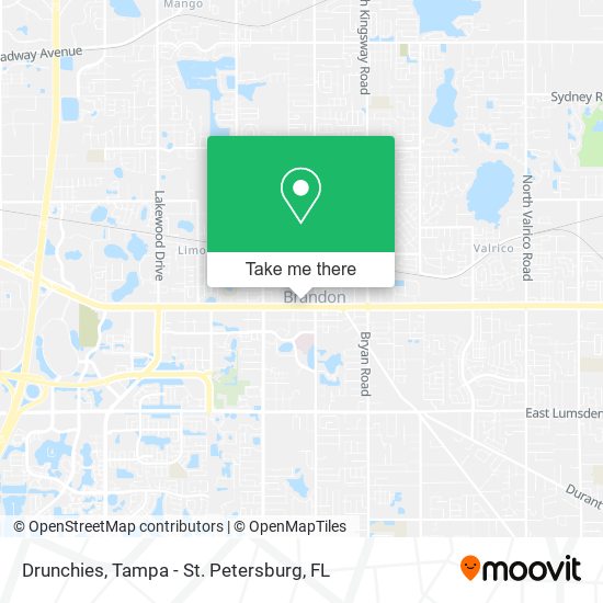 Drunchies map