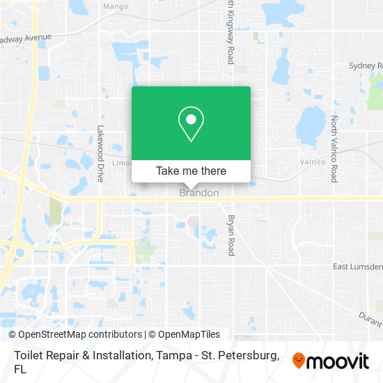 Toilet Repair & Installation map