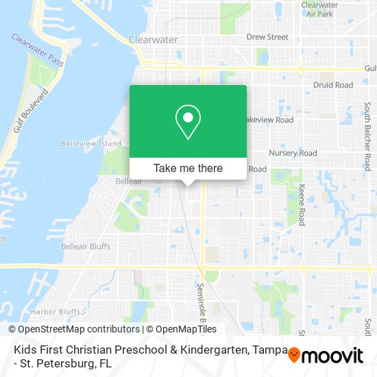Kids First Christian Preschool & Kindergarten map