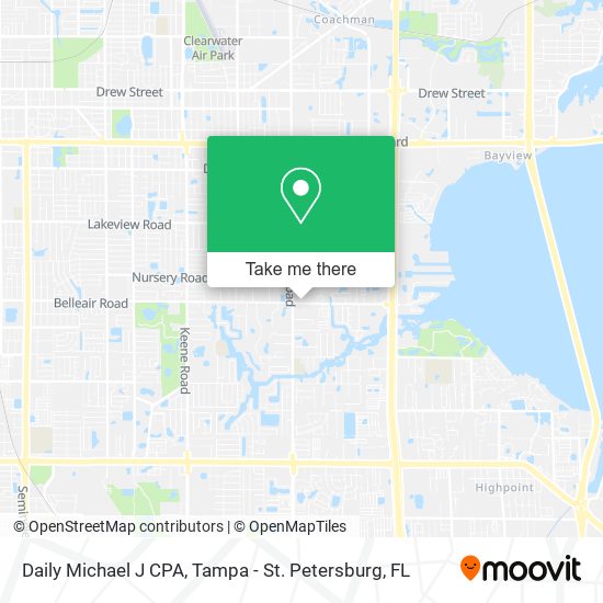 Mapa de Daily Michael J CPA