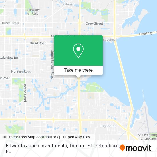 Mapa de Edwards Jones Investments