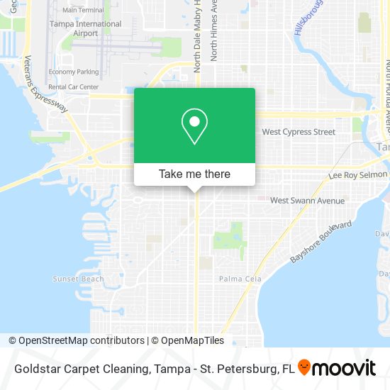Mapa de Goldstar Carpet Cleaning